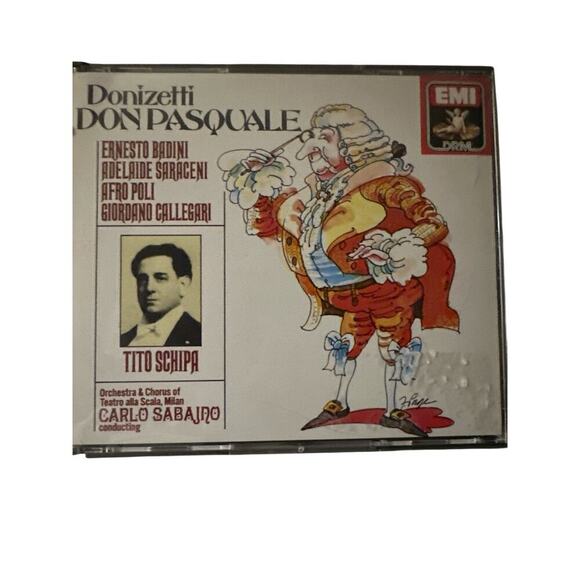 Donizetti – Don Pasquale (2-CD Set, EMI, 1990) Tito Schipa, La Scala, Sabajno - Picture 1 of 2
